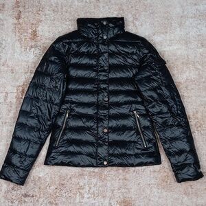 Marmot Black Down Fill Puffer Jacket
